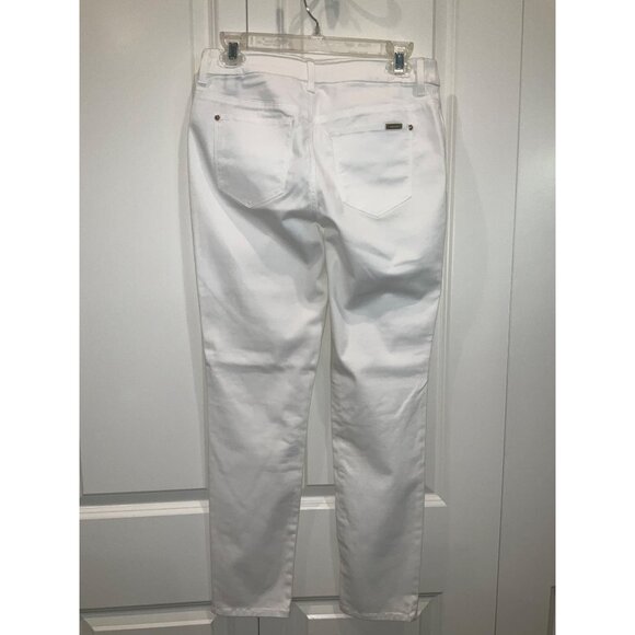 Chico’s So Slimming Girlfriend Ankle White Pants size 00 - Picture 4 of 6